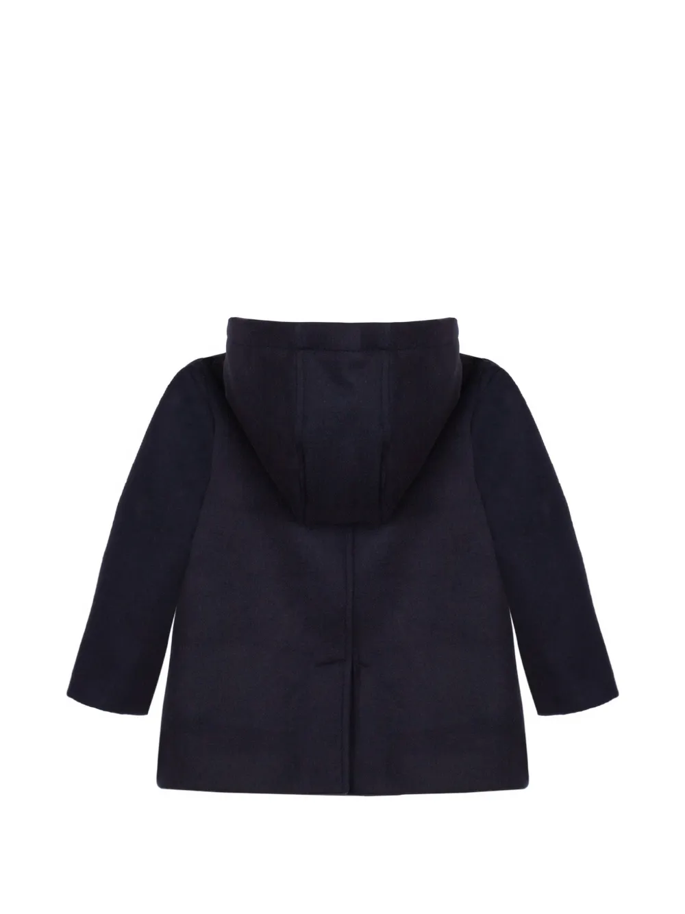 Patachou hooded toggle-fastening coat Blauw
