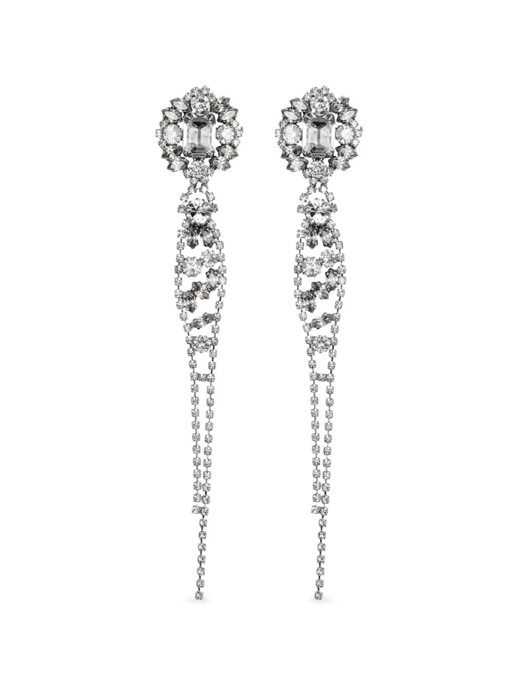 Jennifer Behr Sheila crystal-embellished drop earrings