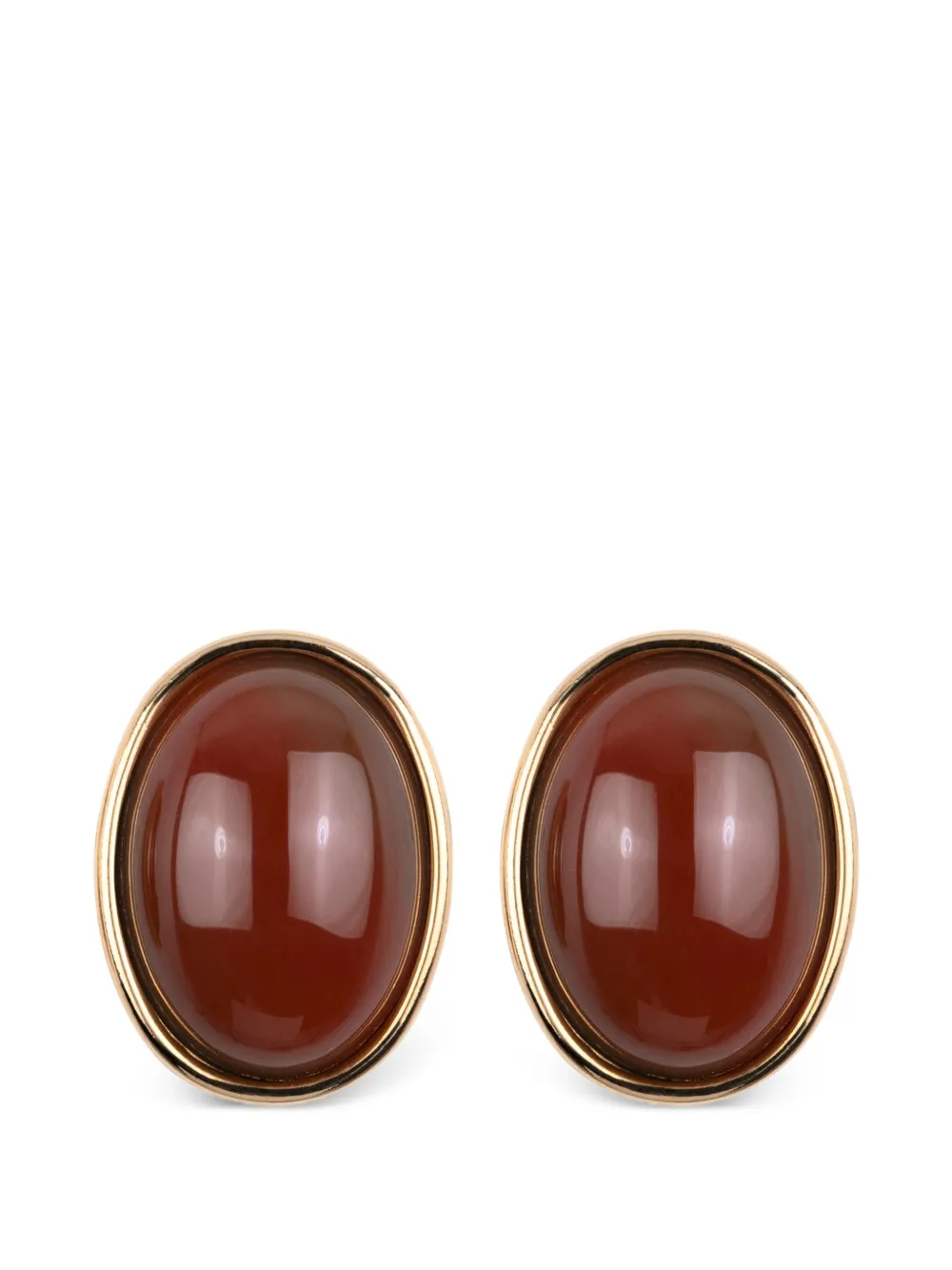 Jennifer Behr Elaine oval earrings