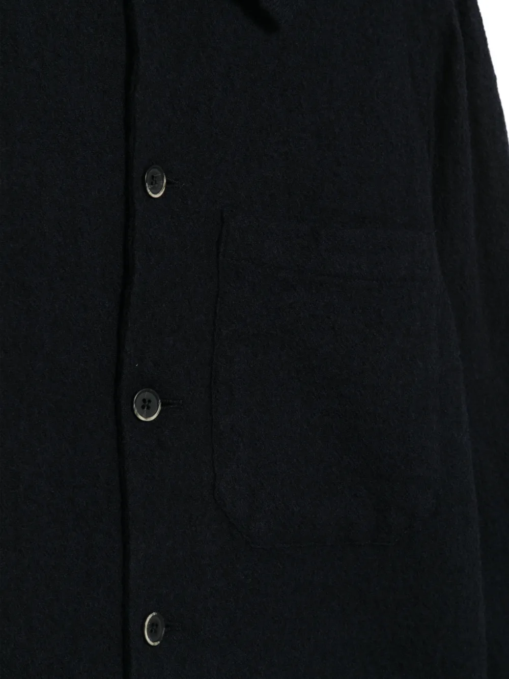 Barena Cedrone shirtjack met borstzak en knopen Blauw