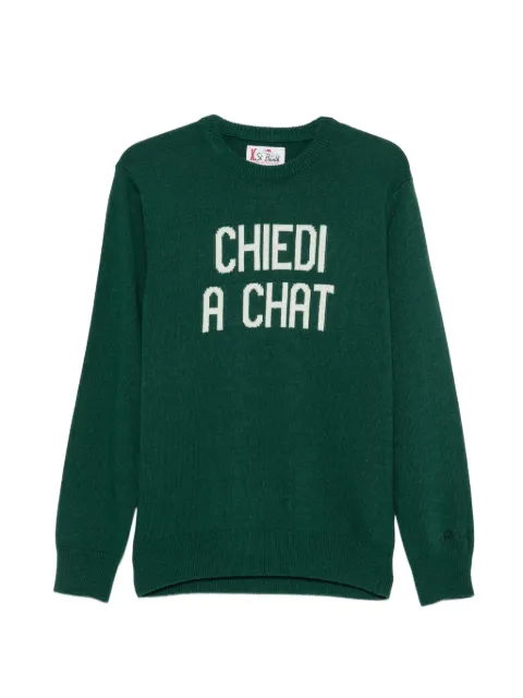 MC2 Saint Barth Heron intarsia-knit sweater