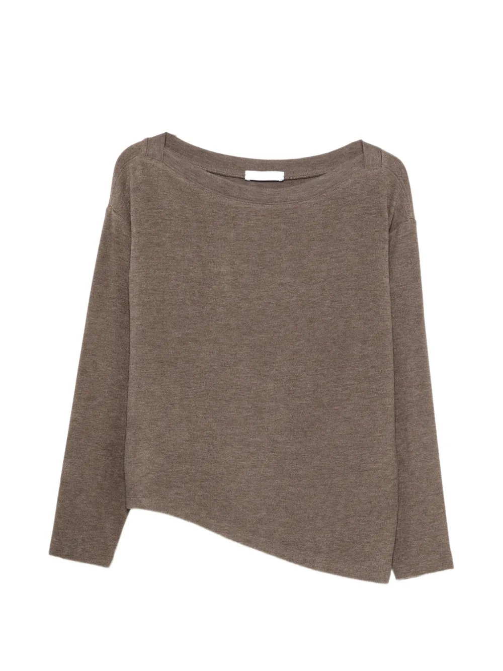 Eleh Boat-neck Sweater In Brown