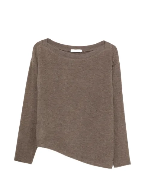 Eleh boat-neck sweater