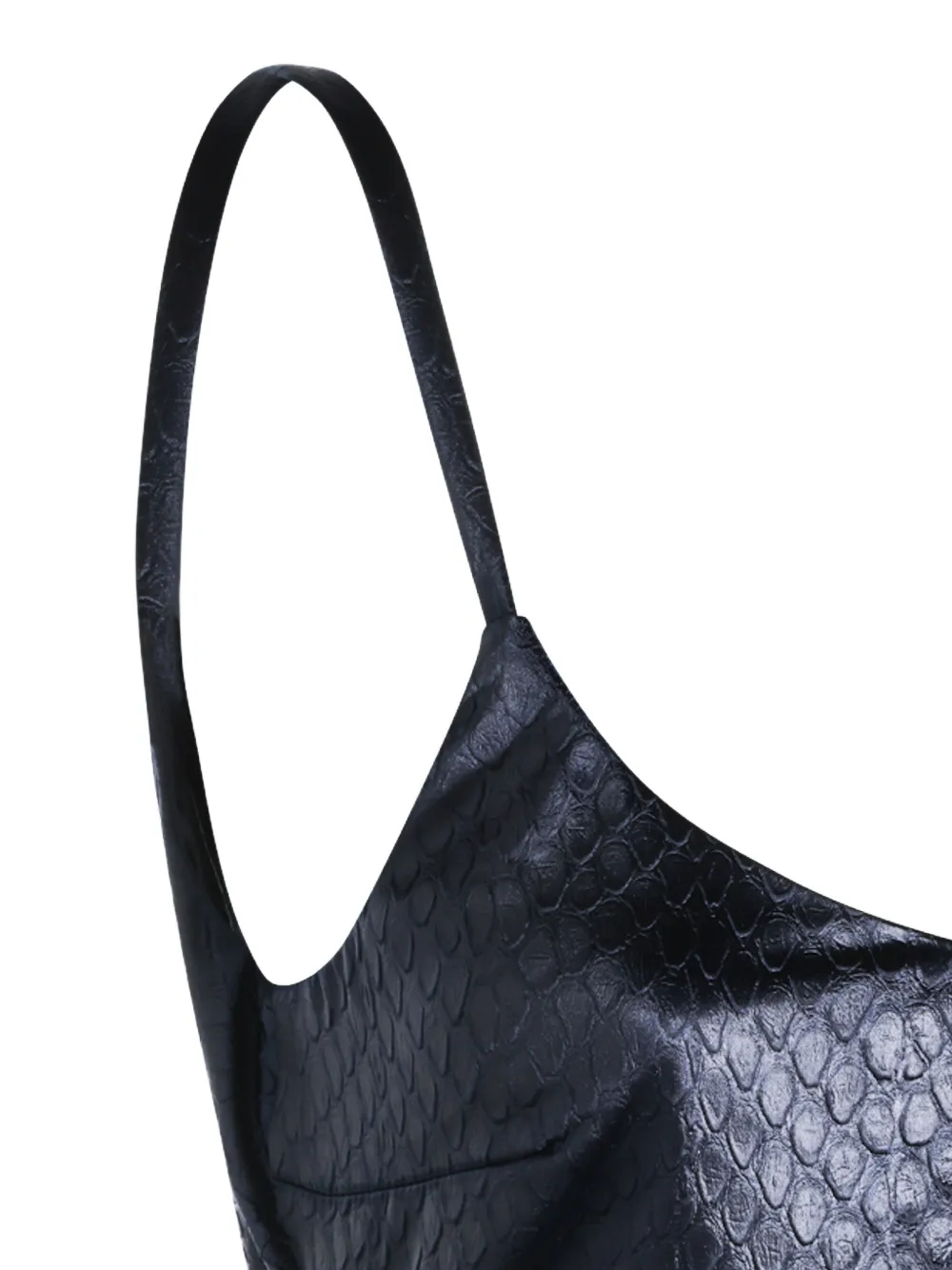 Elisabetta Franchi Maxi-jurk met slangen-effect en strikdetail Blauw