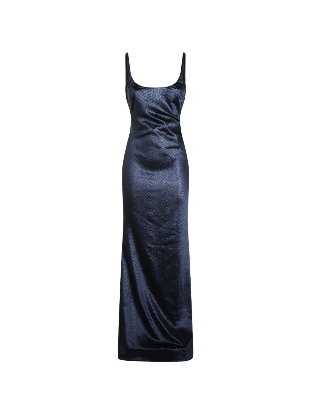 Elisabetta Franchi snakeskin-effect bow-detail maxi dress