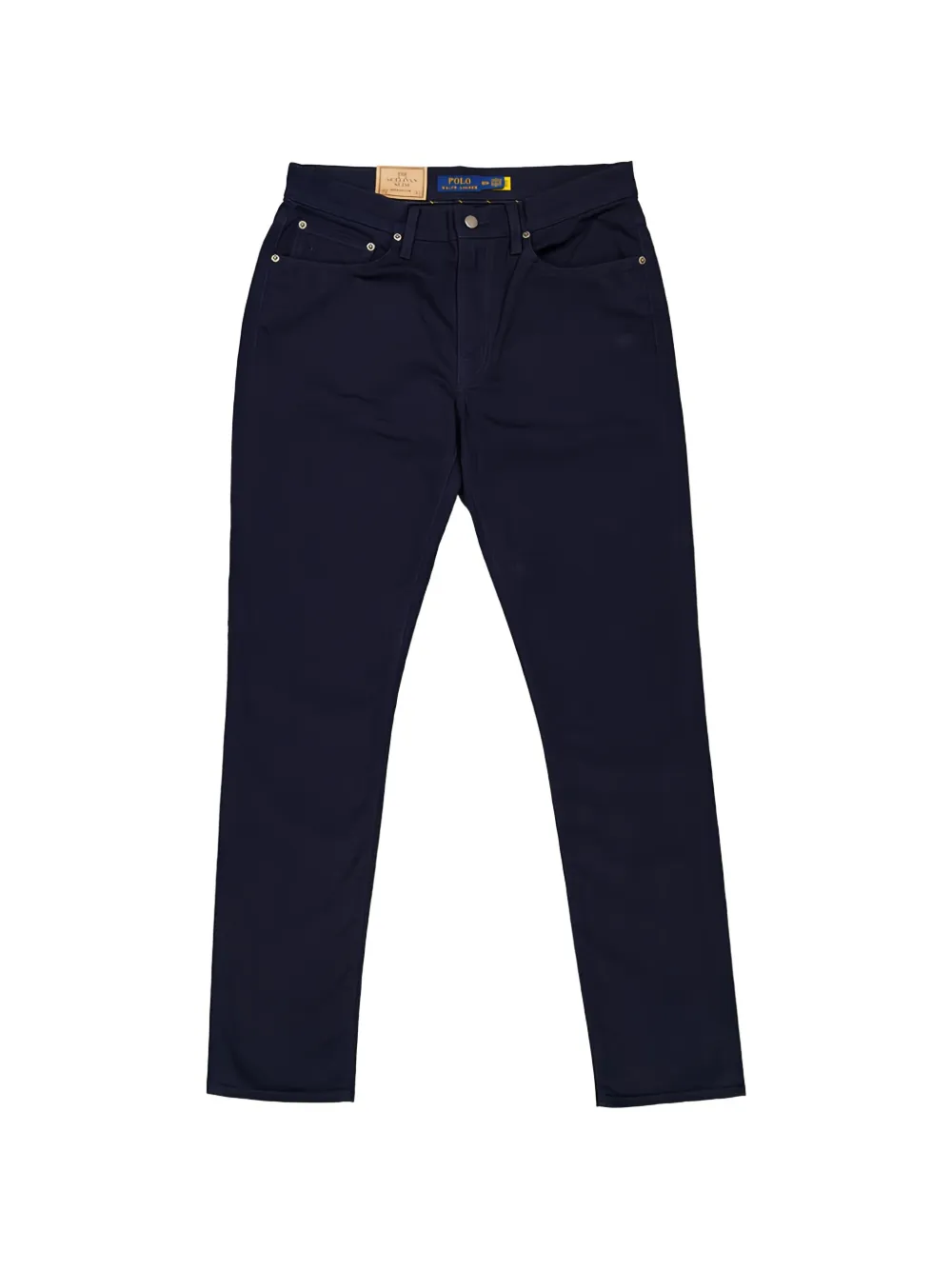 Polo Ralph Lauren logo-patch trousers - Blu
