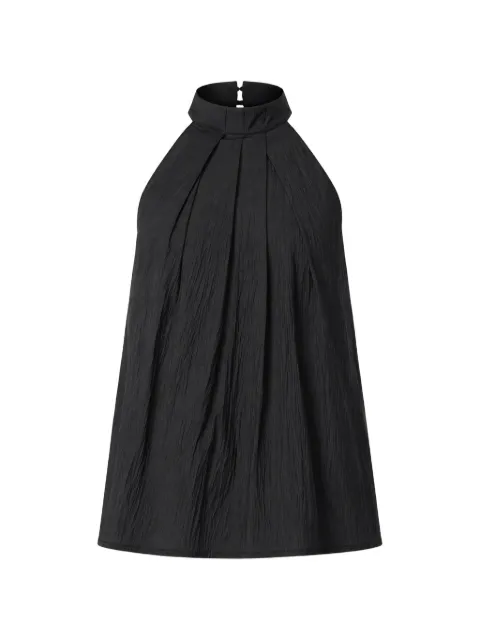 Tela Inca halterneck pleated top