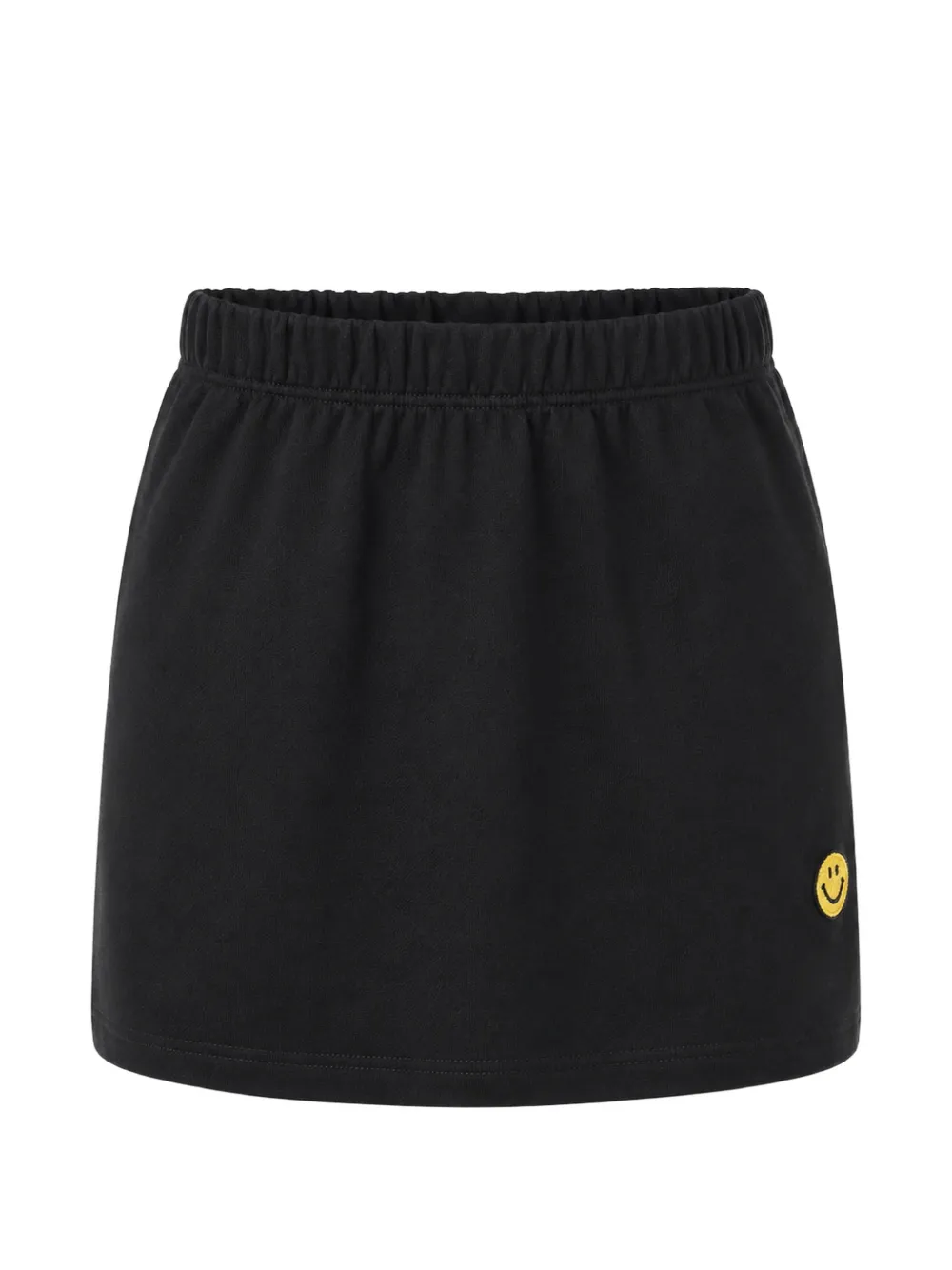 Joshua Sanders Smiley-patch jersey mini skirt