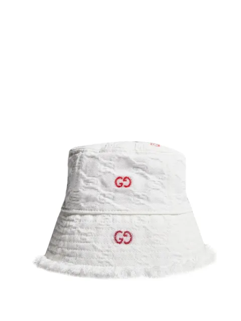Gucci Kids GG embroidered bucket hat