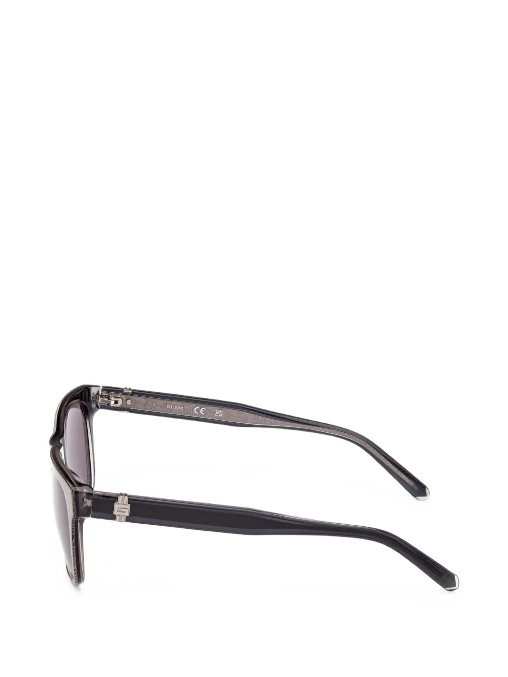 GUESS EYEWEAR Zonnebril met vierkant montuur Zwart