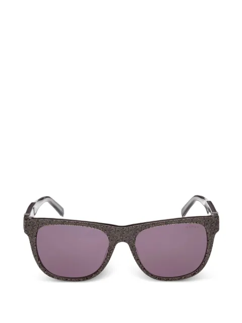 GUESS EYEWEAR Eckige Sonnenbrille mit Logo-Print