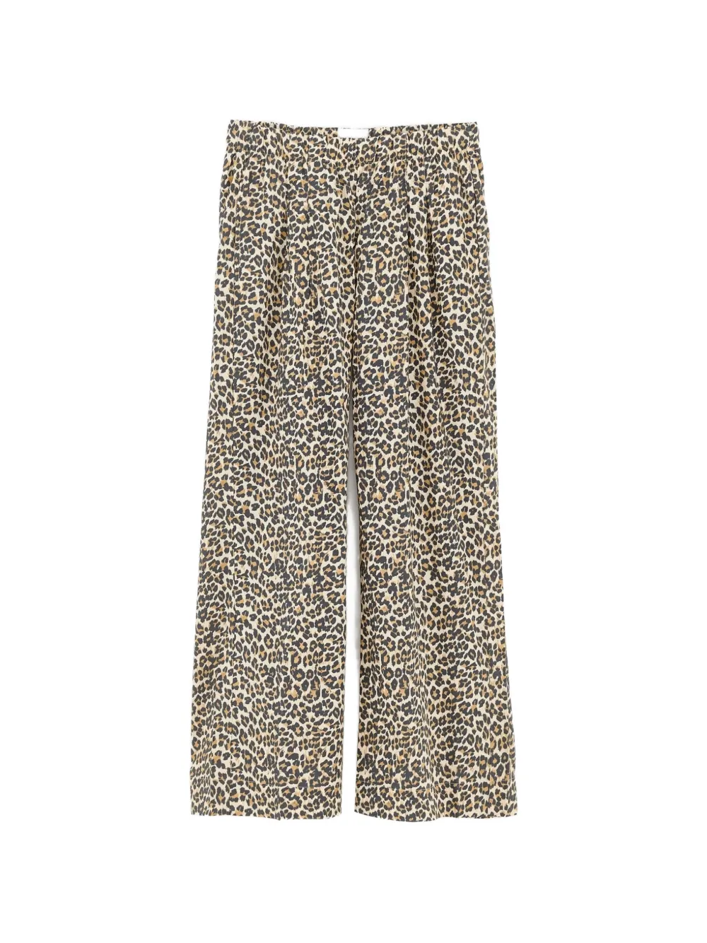 Bellerose Kids Karyn leopard-print trousers - Toni neutri