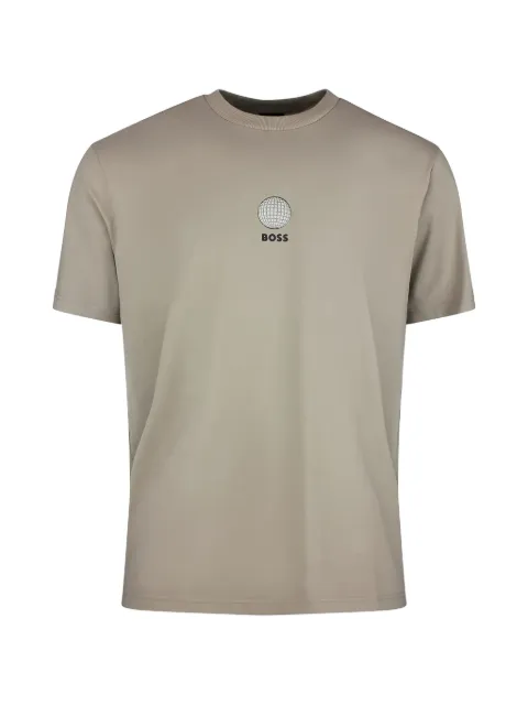 BOSS logo-print short-sleeve T-shirt
