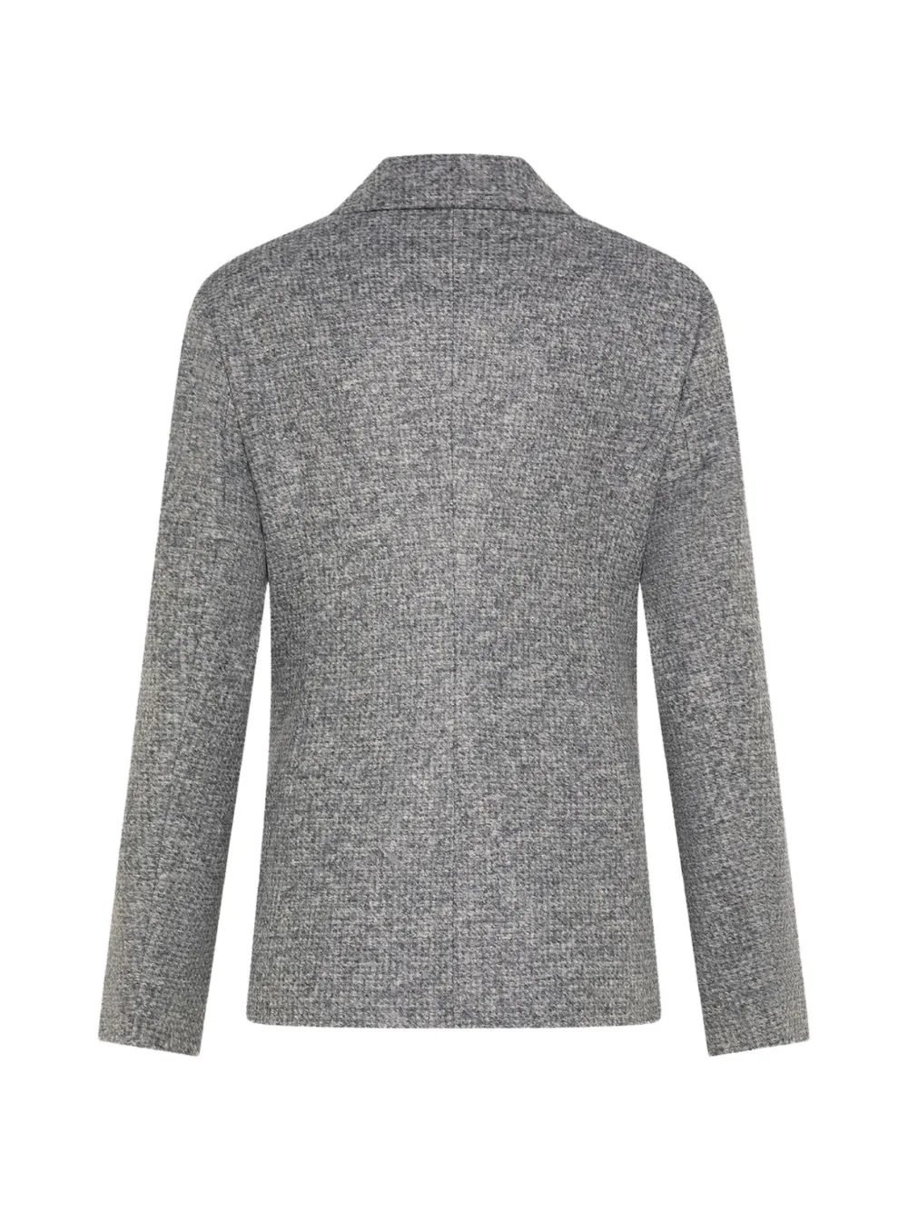 Seventy Gemêleerde blazer met enkele rij knopen Grijs