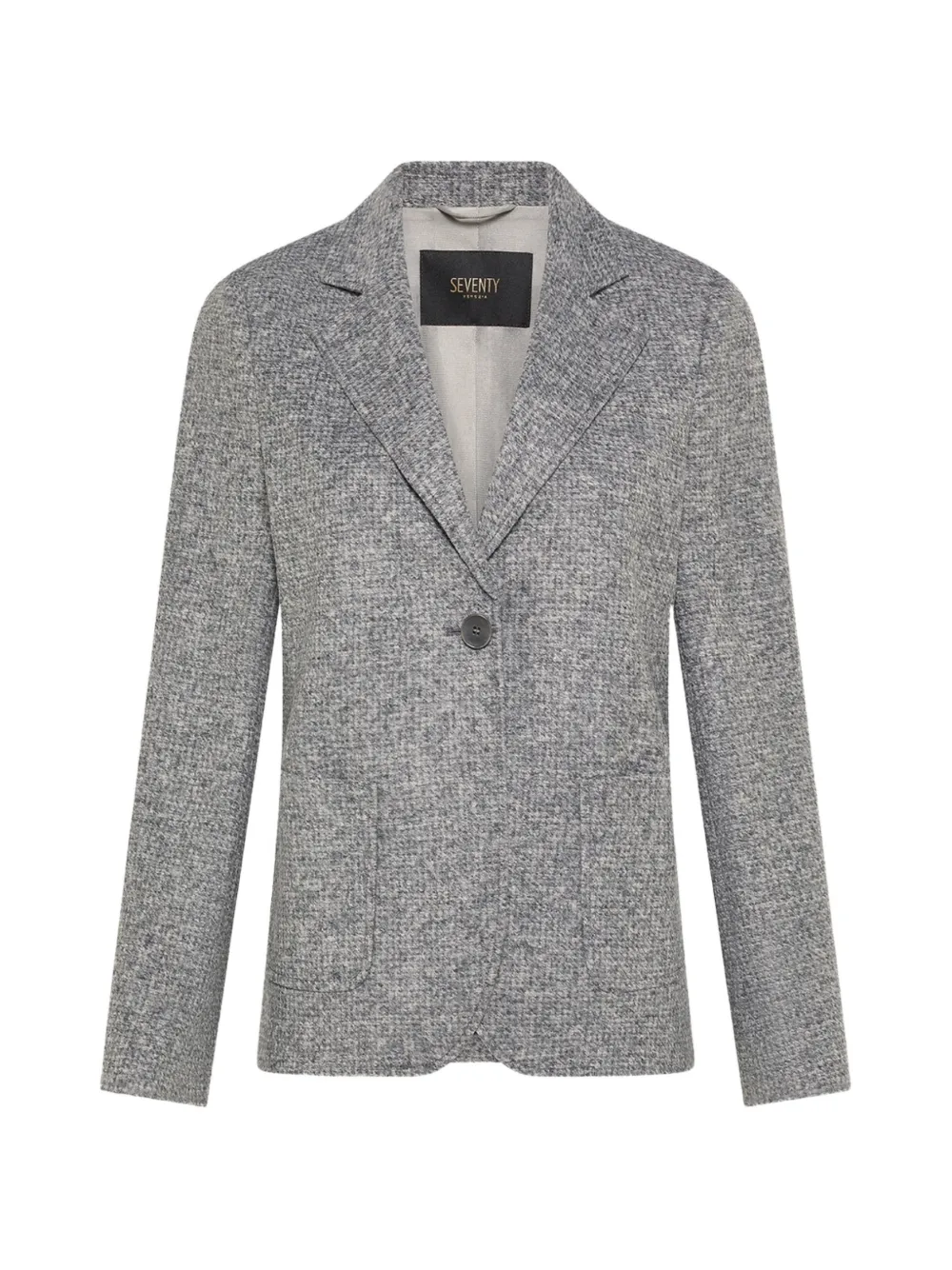 Seventy mélange single-breasted blazer