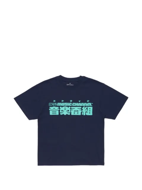 Edwin Ongaku logo-print T-shirt