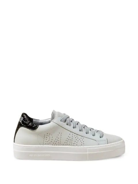 P448 Thea perforated leather sneakers