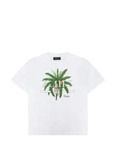 AMIRI palm tree-print T-shirt