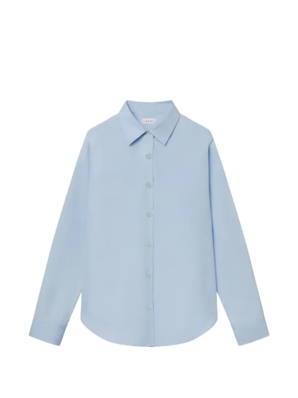 A.L.C. Mason Long-sleeve Shirt in Blue