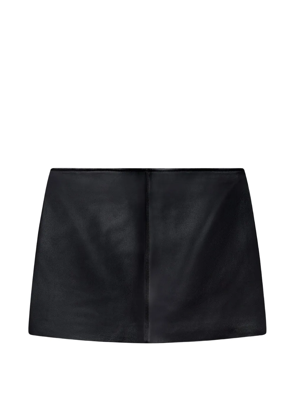 A.L.C. Mara leather mini skirt - Nero