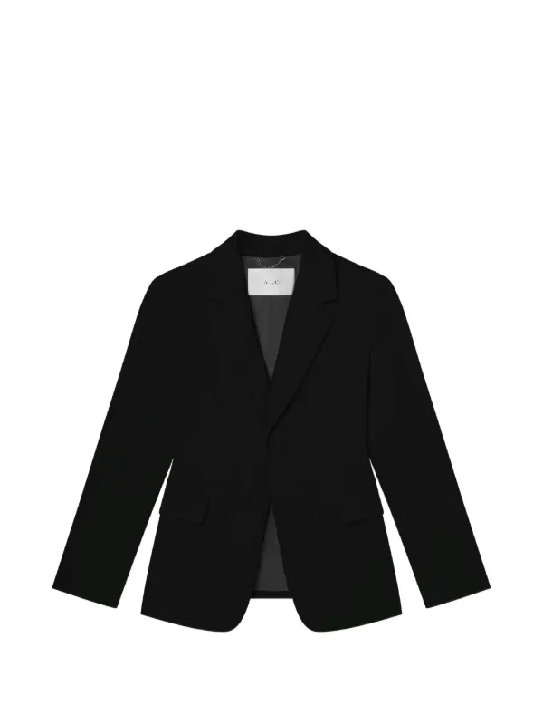 A.L.C. Elza Single-breasted Blazer in Black