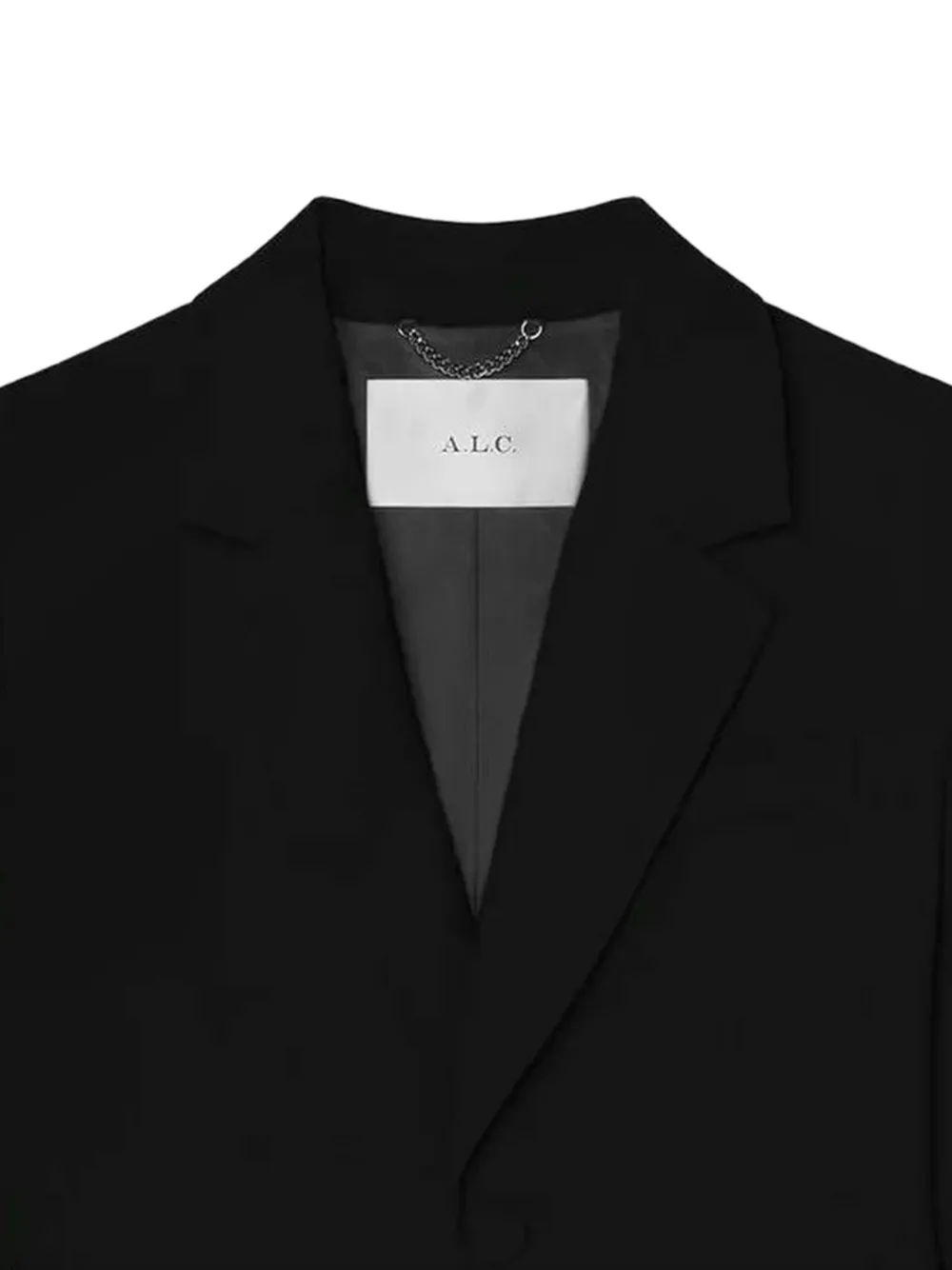 A.L.C. Elza Single-breasted Blazer in Black, view 2