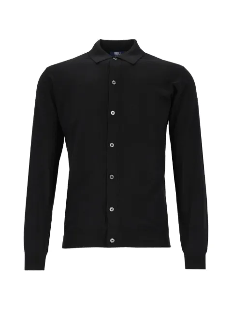 Fedeli button-up knitted cardigan