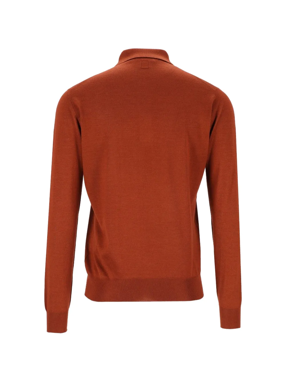 Fedeli Poloshirt met lange mouwen Oranje