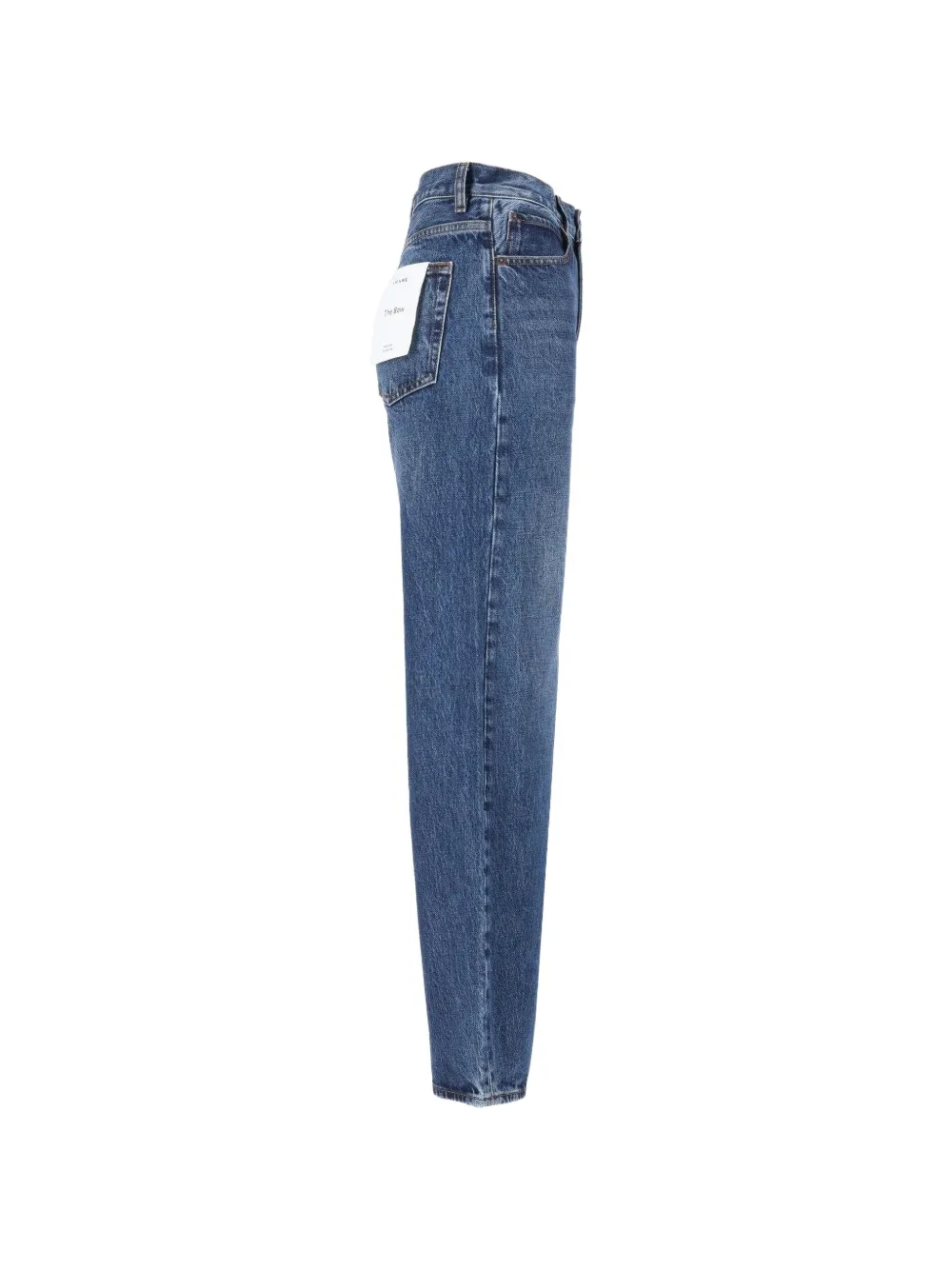 FRAME Bow jeans met wijde pijpen Blauw