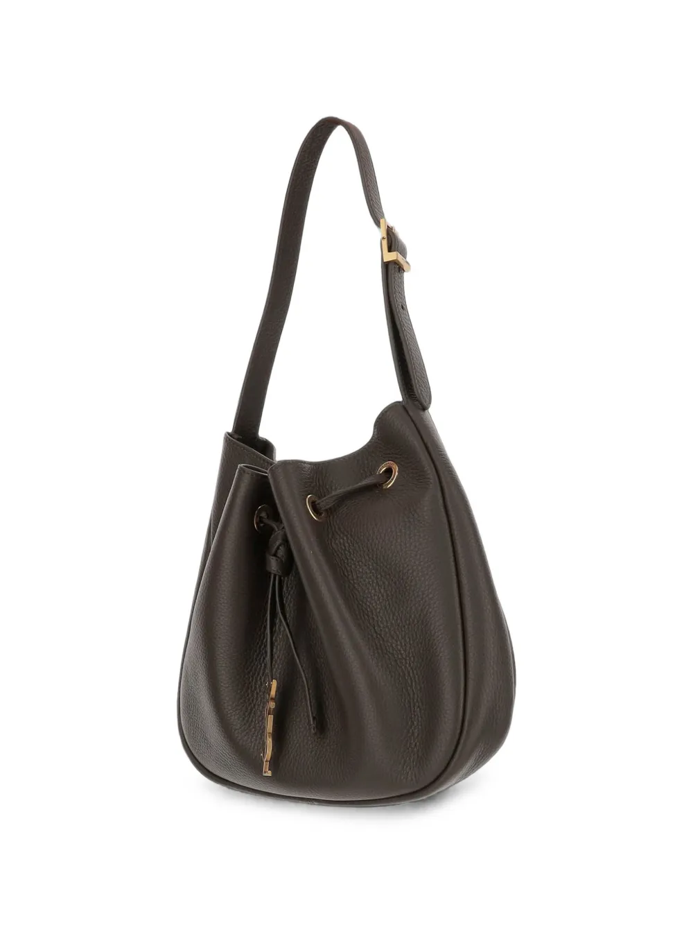 Saint Laurent Paris VII Small Hobo shoulder bag Bruin