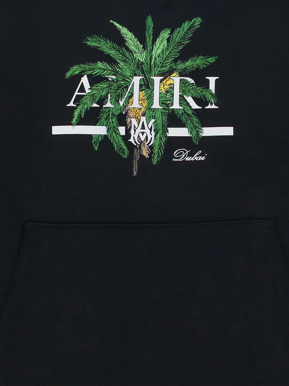 AMIRI Palm Tree hoodie Zwart