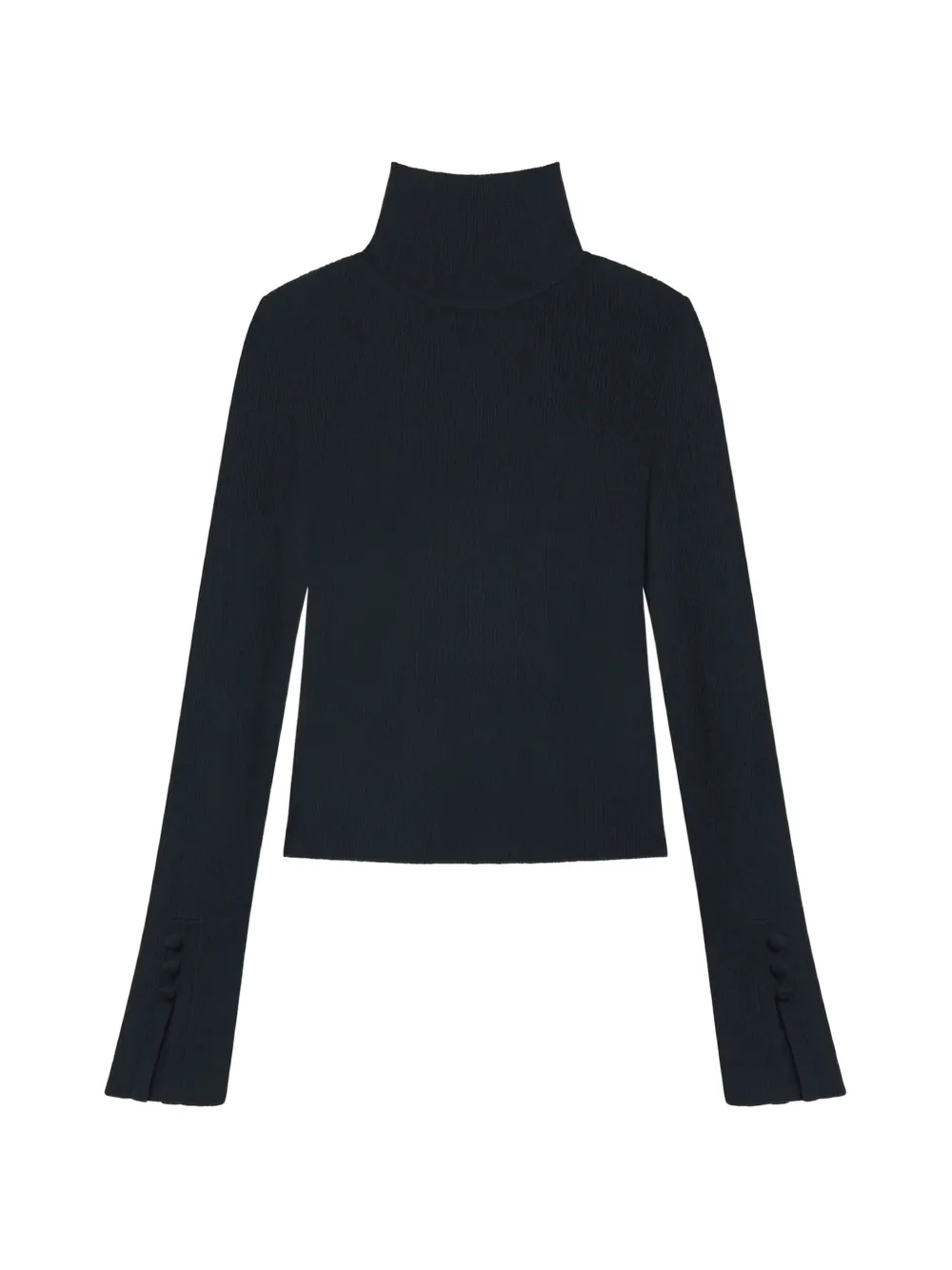 A.L.C. Jett Button-cuff Sweater in Black, view 2