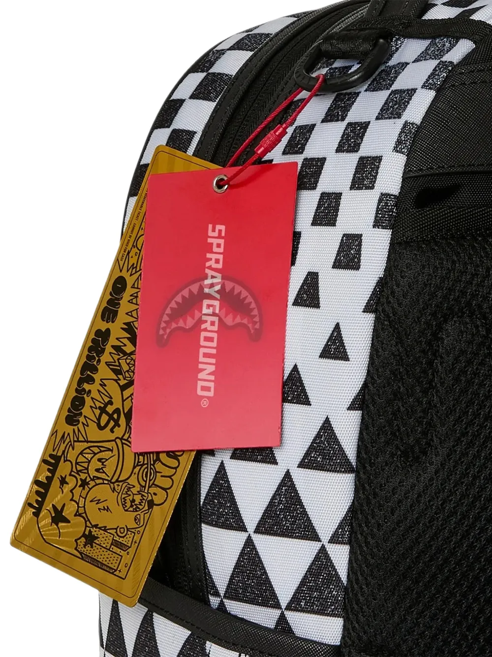 Sprayground Illusion Fusion Shark rugzak Wit