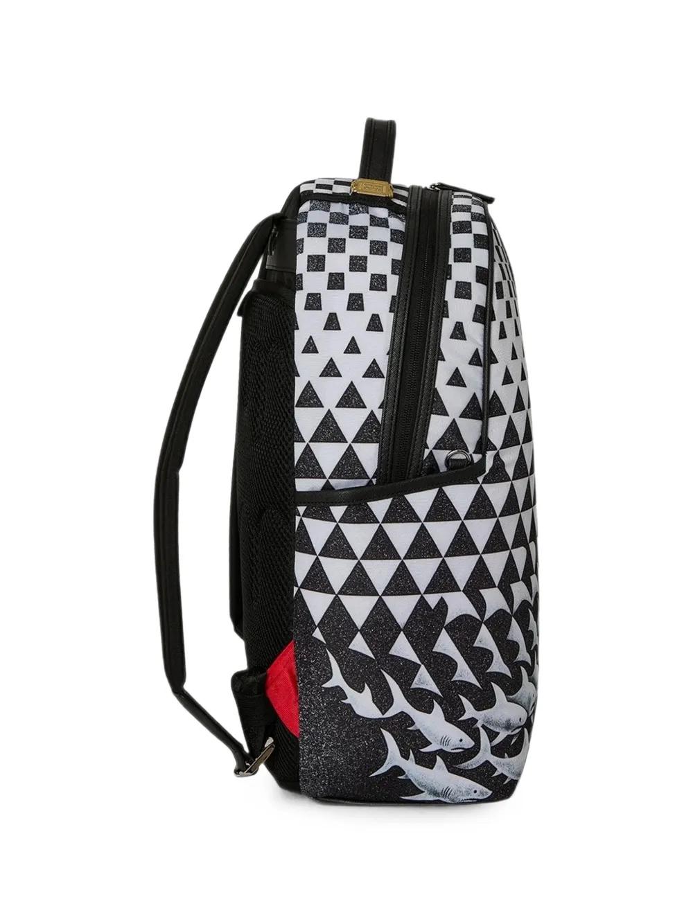 Sprayground Illusion Fusion Shark rugzak Wit