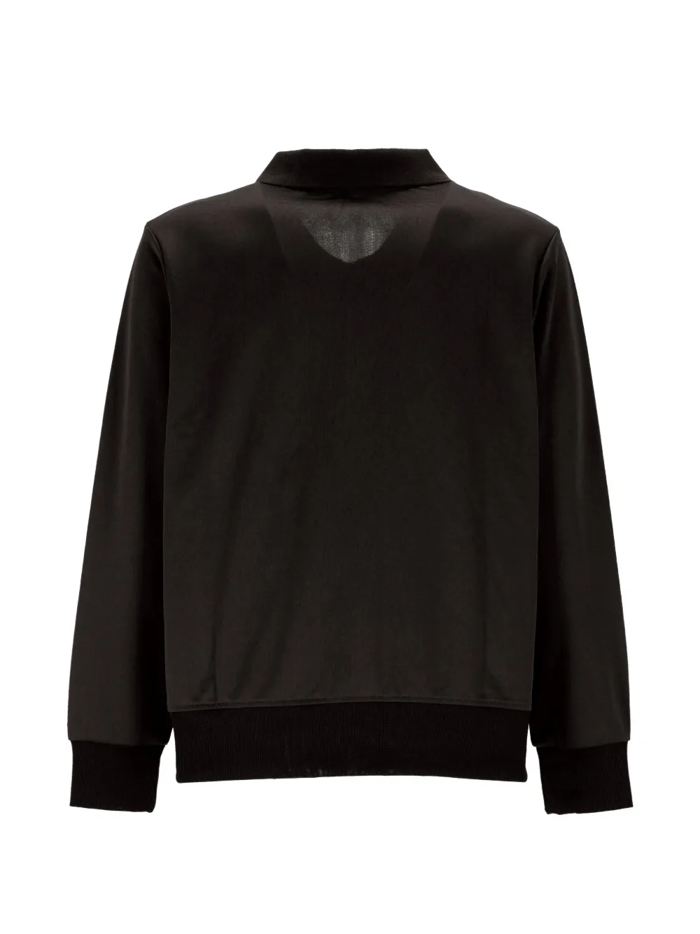 Palm Angels stripe-detail logo-print sweatshirt Zwart