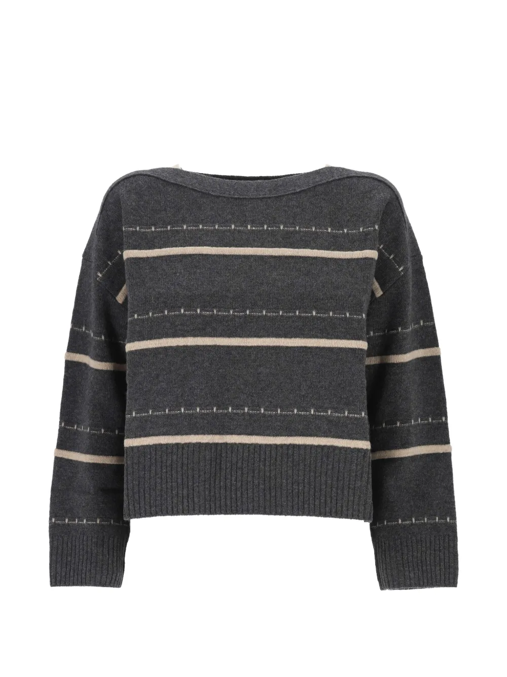 Pennyblack striped boat-neck sweater