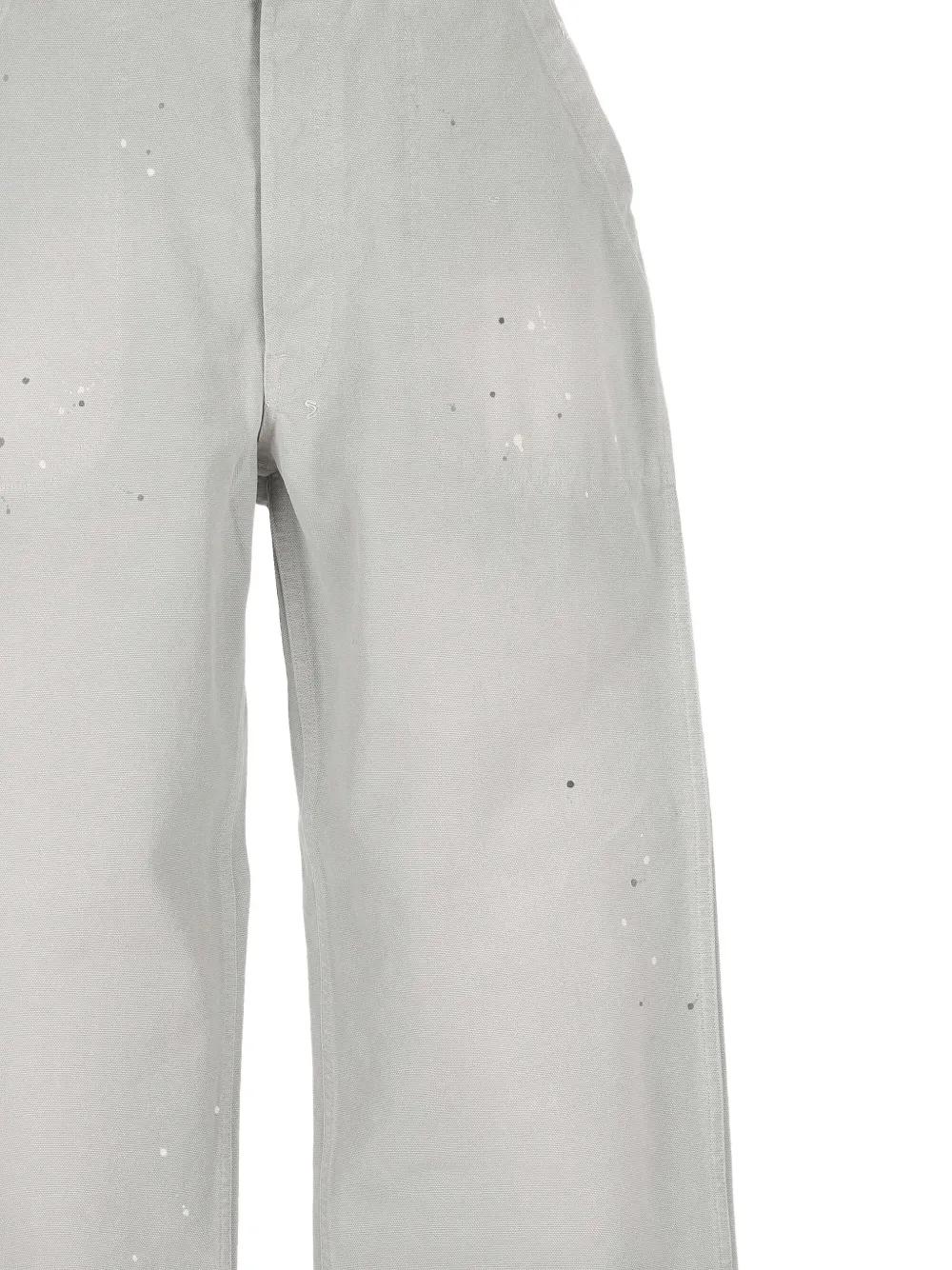 Maison Margiela Broek met wijde pijpen Grijs