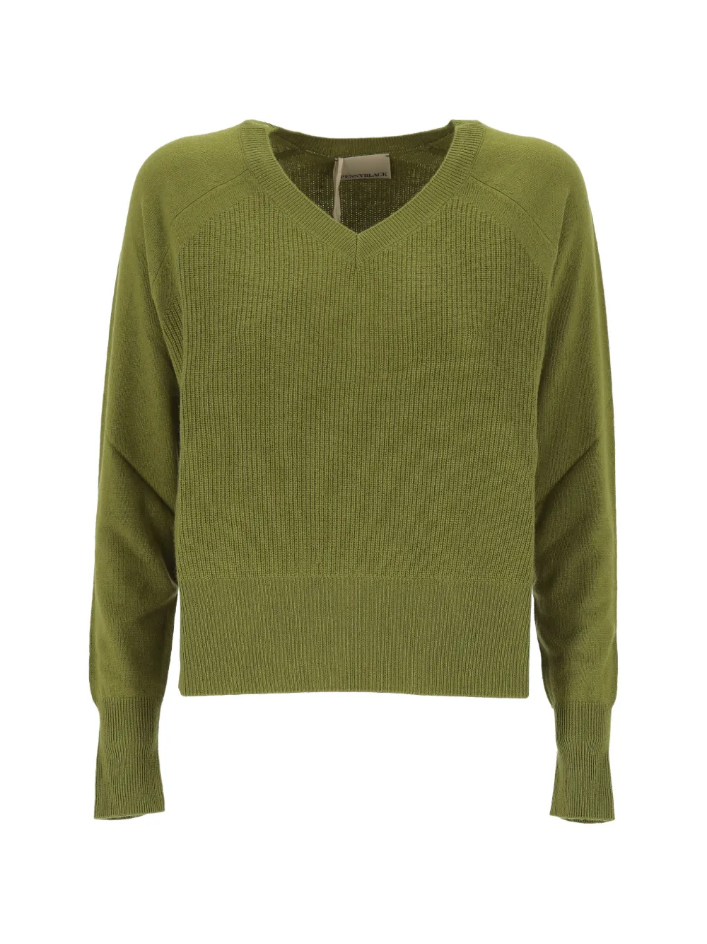 Pennyblack ribbed-knit V-neck sweater