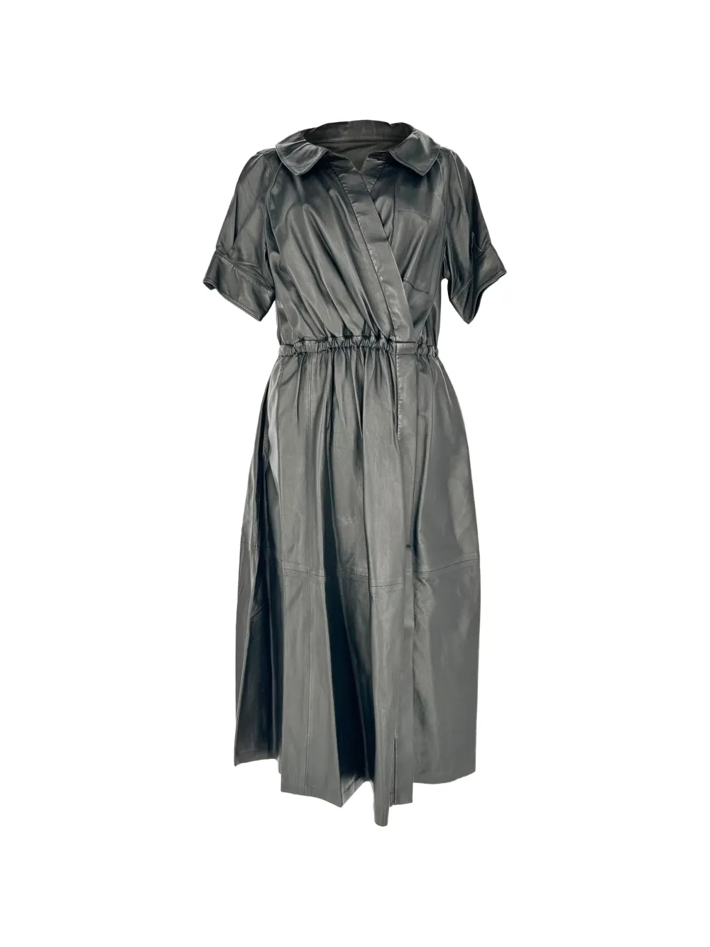 Altuzarra Lydia wrap-style dress - Nero