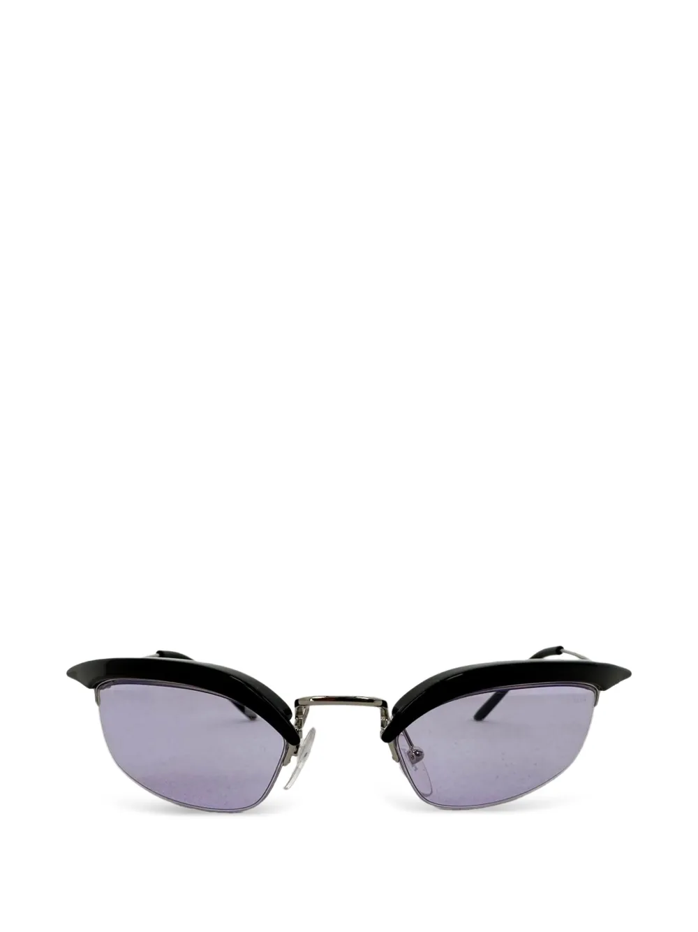 Prada Pre-Owned cat-eye sunglasses - Nero