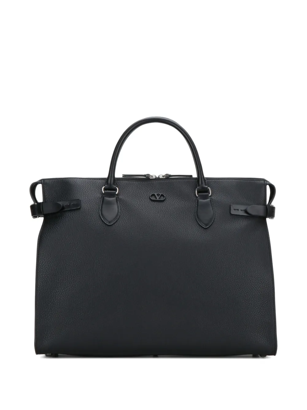 Valentino Garavani VLogo grain leather tote bag