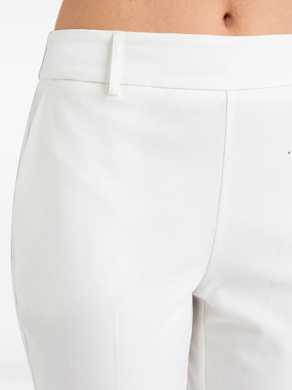 TWINSET Straight broek Wit