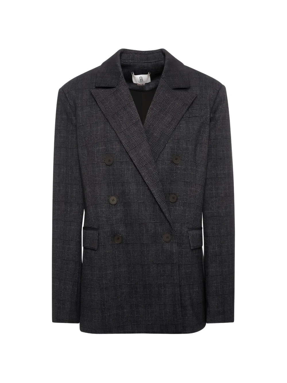 FRACOMINA Prince of Wales check double-breasted blazer