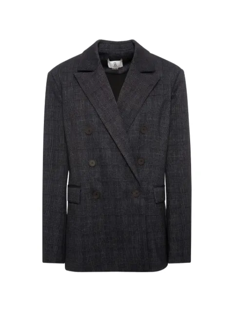 FRACOMINA Prince of Wales check double-breasted blazer