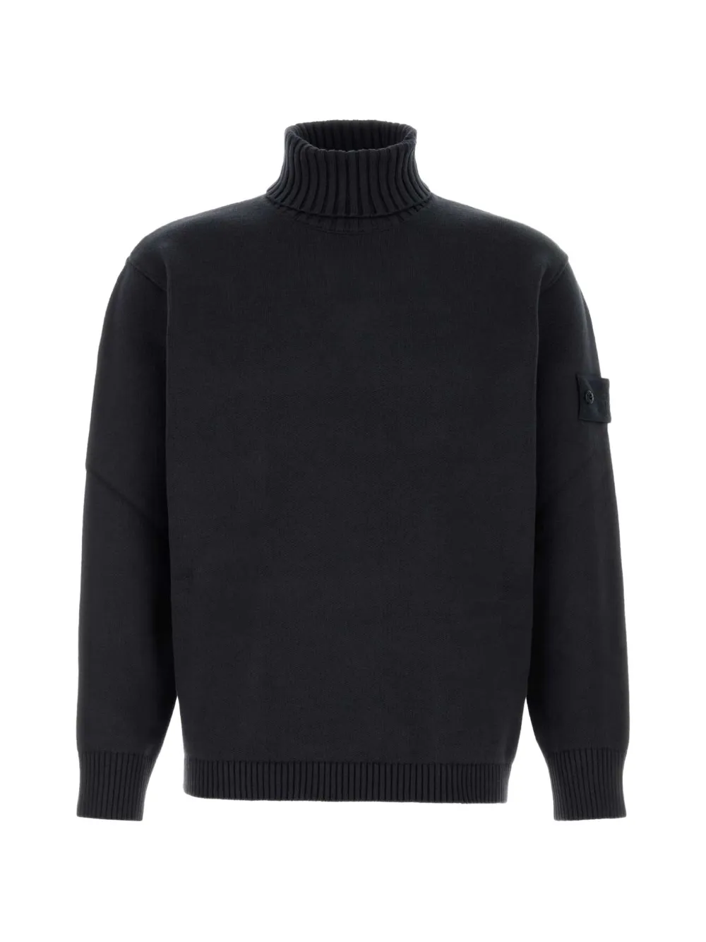 Stone Island pull à patch logo | bleu | Image 1