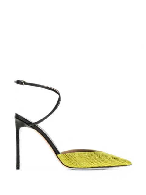 TOM FORD crystal-embellished leather pumps