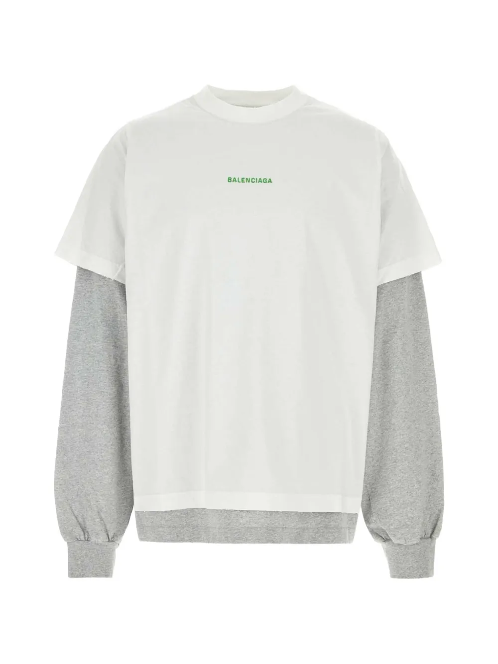 Balenciaga layered-sleeve sweatshirt