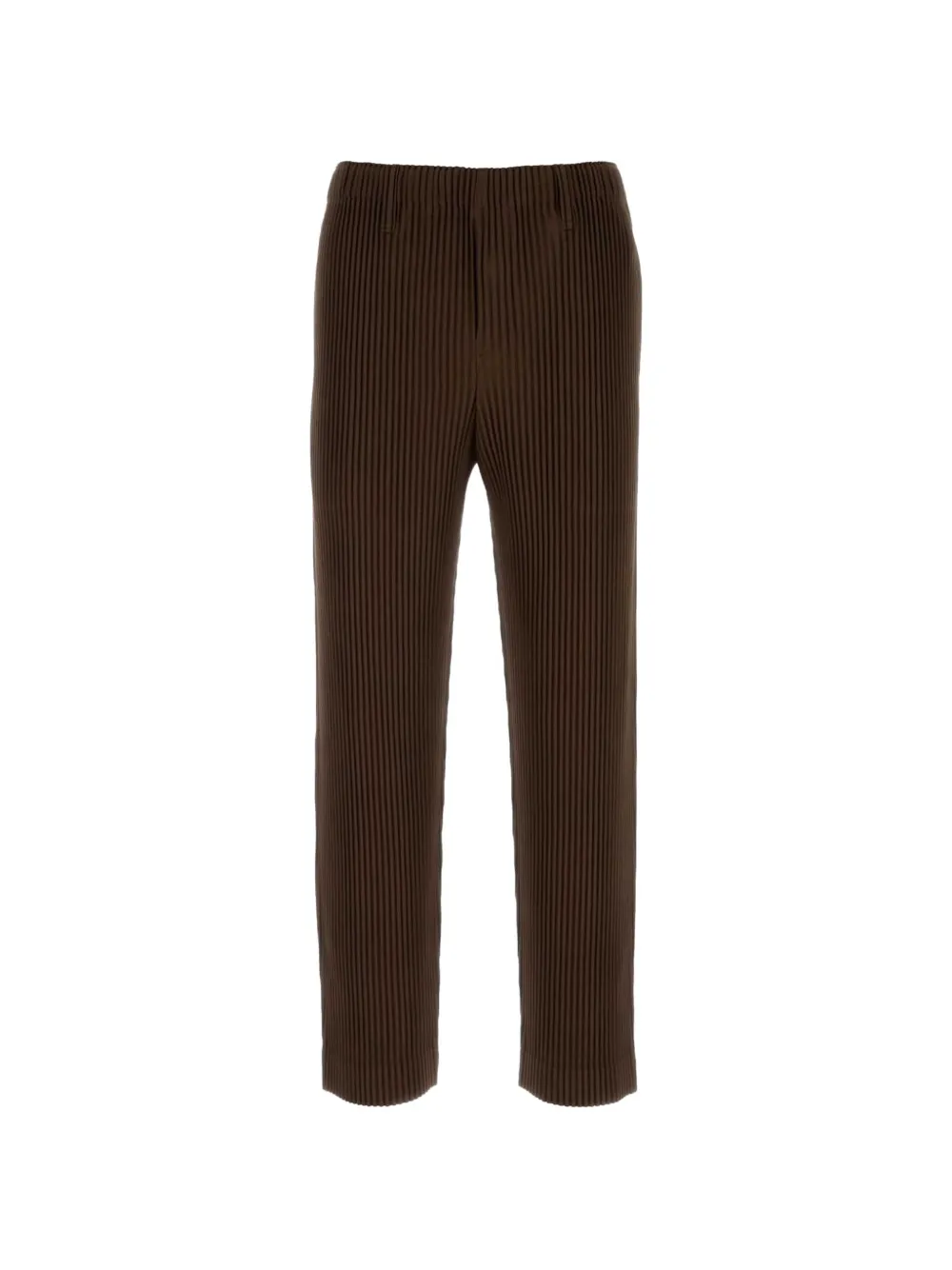 Homme Plissé Issey Miyake Pleats 1 pleated trousers - Marrone