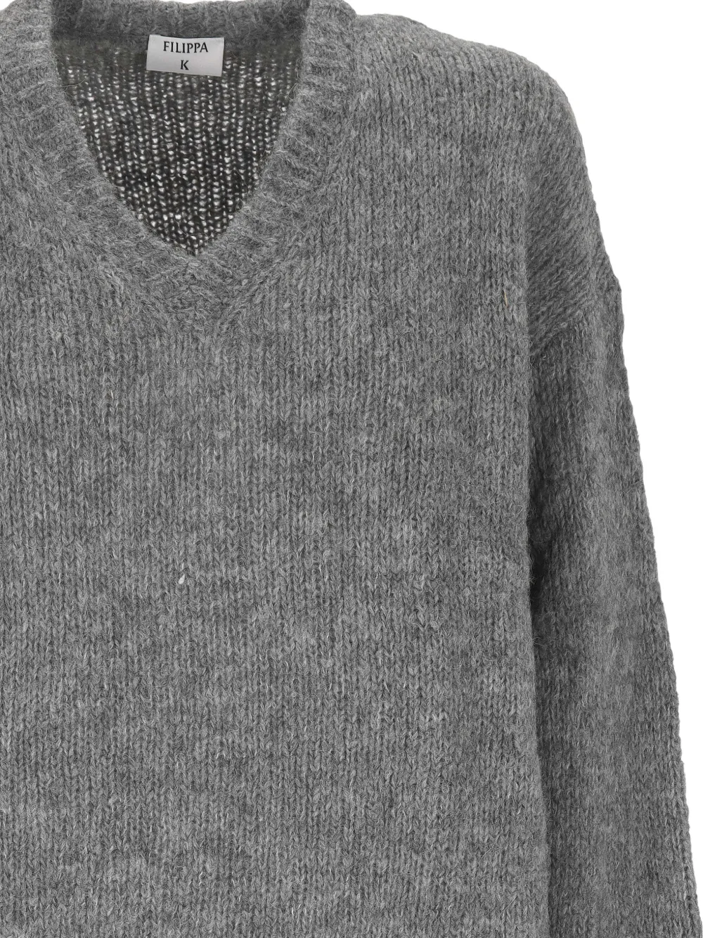 Filippa K Trui met V-hals Grijs