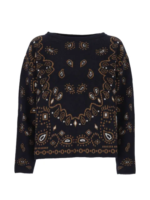 Pennyblack paisley-pattern sweater